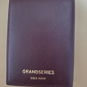 Cole Haan Wallet in Eggplant Color Brand New